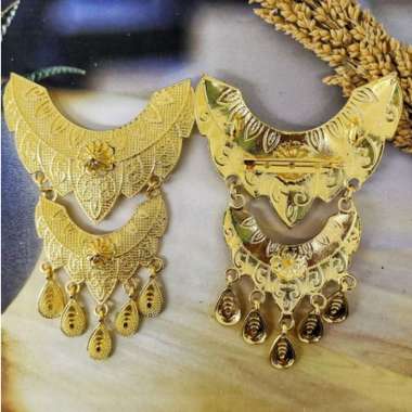 Bros Kebaya Susun 2 /bros kebaya kutu baru modern tradisional Rose Gold