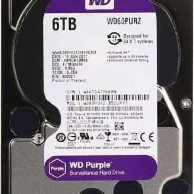 Sale!!!! Hard disk CCTV 6TB WD purple, Internal HDD Surveillance