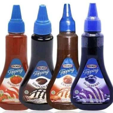 Morin Saus Topping 310 ml Blueberry