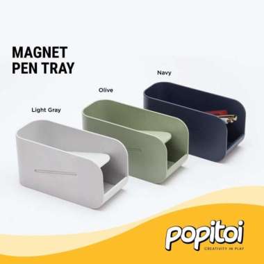 Pen Holder / Rak Mini / Desk Organizer Box Alat Tulis Pensil Pulpen Stand Penholder - Orange