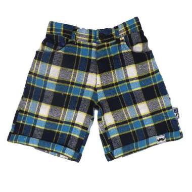 Birds and Bees Celana Pendek Anak Flannel Pants 3-4 tahun Tosca Kehijauan