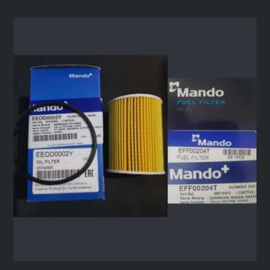 Paket Filter Oli + Filter Solar Captiva Diesel NFL Mando TERBAIK