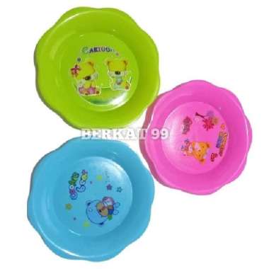 LEPEK BUNGA LS 9113 / PIRING BUNGA PLASTIK KECIL