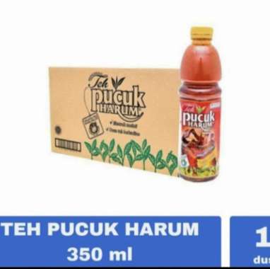 Teh pucuk harum 24 x 350ml dus / Teh Pucuk Dus / Teh pucuk isi 24 botol / Teh Pucuk Harum dusan
