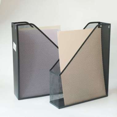 bos box file besi 1susun/box keranjang/box dokumen/book organizer/rak Multicolor