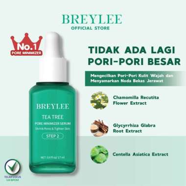 BREYLEE Blackhead Set - Pembersih Komedo & Pengecil Pori-Pori BREYLEE Whitening UV Sunscreen Cream B