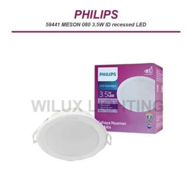 DOWNLIGHT LED PHILIPS 59441 MESON 2.5" 3.5W - LAMPU PLAFON putih
