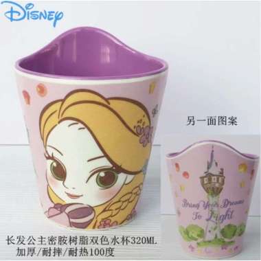 Disney Original Melamin Cup Gelas Minum Anak Rapunzel