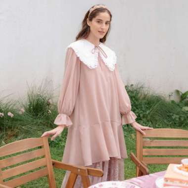 HijabChic Admina Tan Tunic Multicolor