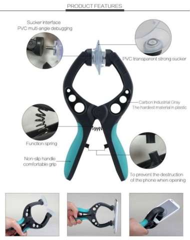 alat pembuka lcd touchscreen fullset (lcd opening pliers youkilloon)