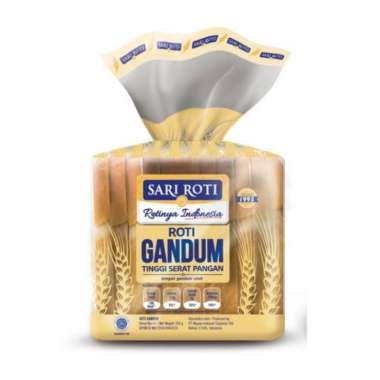 Roti Gandum Sari Roti - 350 Gram