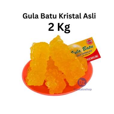 Gula Batu Kristal 2kg Murni Super Herbal