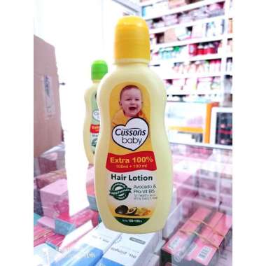 Hair Lotion besar/ Cussons Baby Hair Lotion 100+100ML BESAR Hair Lotion Kuning besar