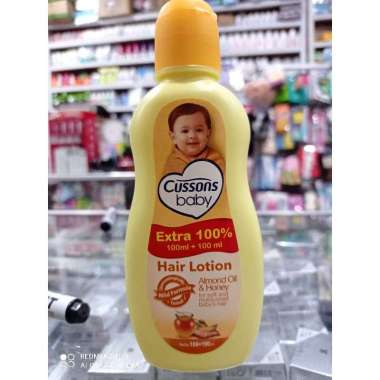 Hair Lotion besar/ Cussons Baby Hair Lotion 100+100ML BESAR Hair Lotion Oren besar