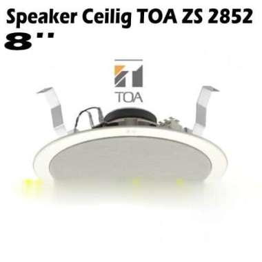 speaker ceiling toa zs 2852 toa zs2852 8'' 1 psc