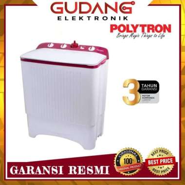 MESIN CUCI 2 TABUNG POLYTRON PWM 952 BIG CAPACITY POLY PWM952