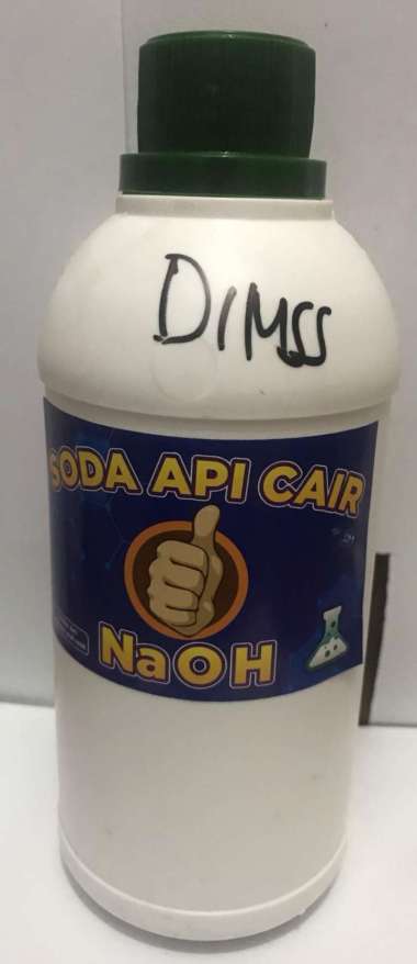 Soda Api Cair NaOH cap Jempol 500ml