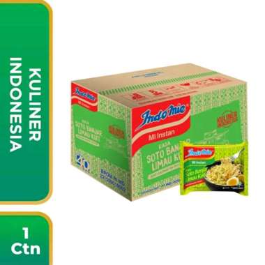 Indomie Mie Instan Kuah Soto Banjar Limau Kuit 1 Dus 40pc