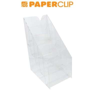 acrylic holder / akrilik brosur holder a5 5 susun Multicolor