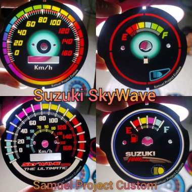 Papan Speedometer Suzuki Skywave Custom
