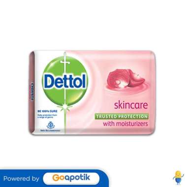 Promo Harga Dettol Bar Soap Skincare 105 gr - Blibli