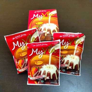 Nutrijel my vla vanila box 60grm isi 6 sac nutrijell my fla vanila box isi 6pcs