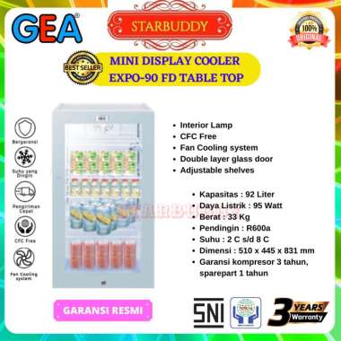 SHOWCASE MINI GEA EXPO 90FD DISPLAY COOLER