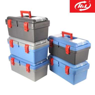 HL Tool Box 18 Inch Toolbox Biru Abu