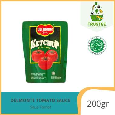 Delmonte Saus Tomat Ketchup / Saos Sambal Extra Hot Chilli Sauce 200gr, Delmonte Tomat 200gr