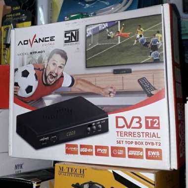 Set top box tv digital Advance STP-A01 TV digital Advance DVB-T2 Multicolor
