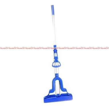 Jml Mop Blue Alat Pel Spons Super Mop Model Tarik Peras Warna Biru Jml Super Mop Pro Pel Spons