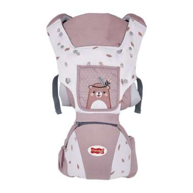 Gendongan Hipseat 10In1 Bearie Series Dialogue Baby Multicolor