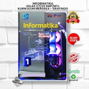 Informatika Kelas 1/7/Vii Smp Kurikulum Merdeka - Grafindo