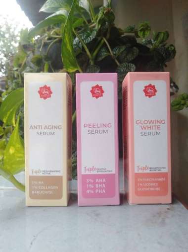 viva triple serum 20ml serum wajah PEELING SERUM
