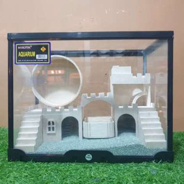 Rumah Istana HAMSTER Aquarium kandang Hamster kayu Varian Based Information