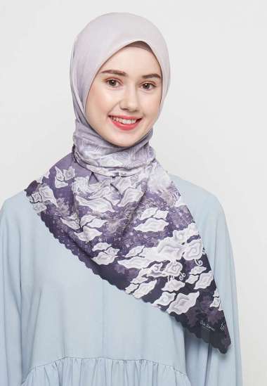 Zeta Scarves X Batik Trusmi - Jagattraya Collection Midnight
