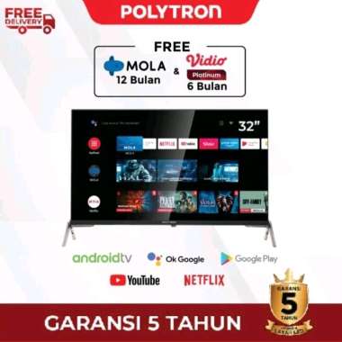POLYTRON PLD 32AG5959 LED TV 32 inch Smart Android Digital HD TV