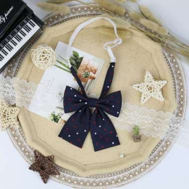 URESHII - DASI INSTANT DASI SEIFUKU DASI SERAGAM SEKOLAH DASI COSPLAY dasi siap pakai G-09