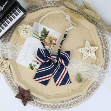 URESHII - DASI INSTANT DASI SEIFUKU DASI SERAGAM SEKOLAH DASI COSPLAY dasi siap pakai G-17