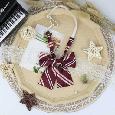 URESHII - DASI INSTANT DASI SEIFUKU DASI SERAGAM SEKOLAH DASI COSPLAY dasi siap pakai G-23