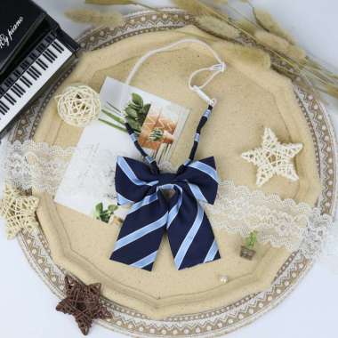 URESHII - DASI INSTANT DASI SEIFUKU DASI SERAGAM SEKOLAH DASI COSPLAY dasi siap pakai G-34