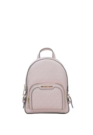 MICHAEL KORS Jaycee Mini Pebbled Leather Backpack Powder Blush