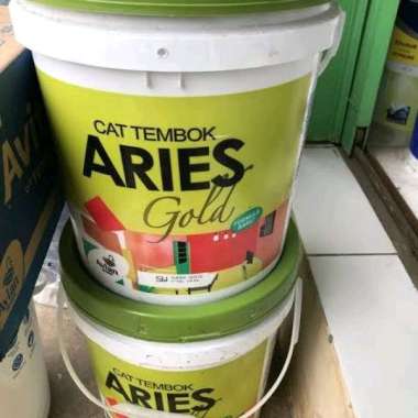 Aries Gold Cat Tembok 18Kg Pail Ready Bandung
