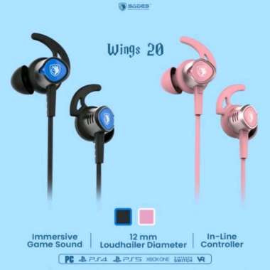 sades Wings 20 Gaming Earphone