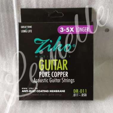 Senar akustik Ziko 011-050 Anti Rust Coating Membrane (Anti Karat)