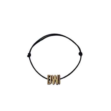 Zafa Gelang huruf - gelang nama - gelang couple 4 Silver