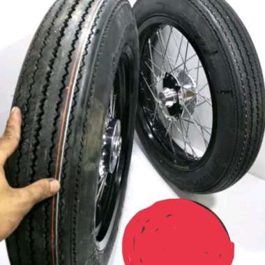 Velg Set 300 350 X17 Tromol Set Plus Ban Tiger Revo Cb150R Megapro Multicolor