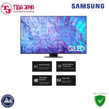SAMSUNG 55Q80C TV QLED 4K 55 INCH Q80C QUANTUM HDR SMART TV SAMSUNG 55Q80C