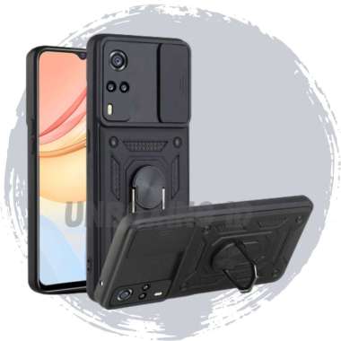 CASING VIVO Y51 2020 / Y51 A CASE VIVO Y53S SOFTCASE SLIDE ARMOR Y53S HITAM