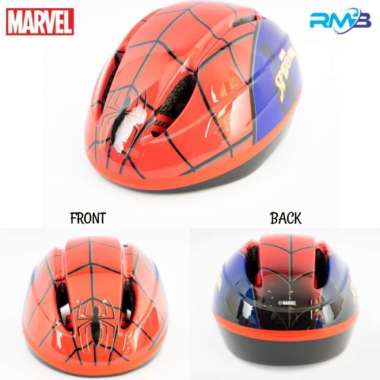 Helm sepeda anak element karakter spiderman